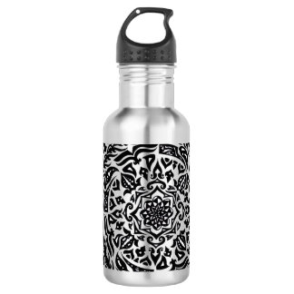Tribal Mandala Hand-Drawn Art 532 Ml Water Bottle