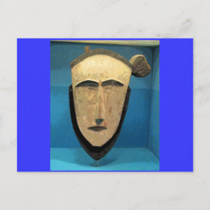 Tribal Mask CB Postcard