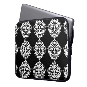 Tribal Mask - Neoprene Laptop Sleeve 15 inch