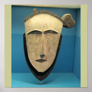 Tribal Mask Poster