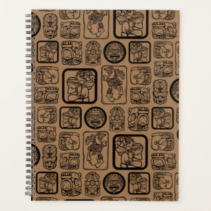 Tribal MAYA ancient mask pattern 1 Planner