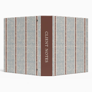 Tribal mudcloth geometric pattern ethnic bohemian  binder