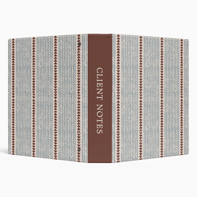 Tribal mudcloth geometric pattern ethnic bohemian  binder (Background)