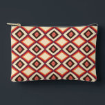Tribal Native Southwestern Diamond Pattern  Accessory Pouch<br><div class="desc">Southwestern Tribal Native Diamond Pattern.  Enjoy!</div>