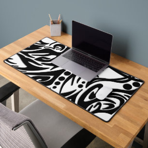 Tribal noir Abstrait