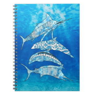 Tribal Ocean Animals Notebook