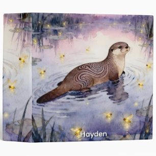 Tribal Otter Binder