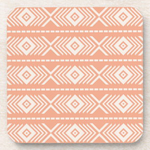 Tribal pattern coaster