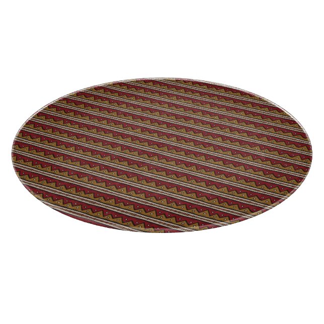 Tribal pattern cutting board (Corner)