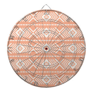 Tribal pattern dartboard