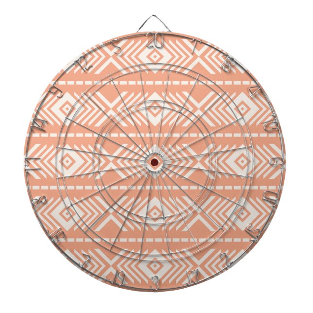 Tribal pattern dartboard (Front)