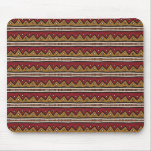 Tribal pattern mouse pad