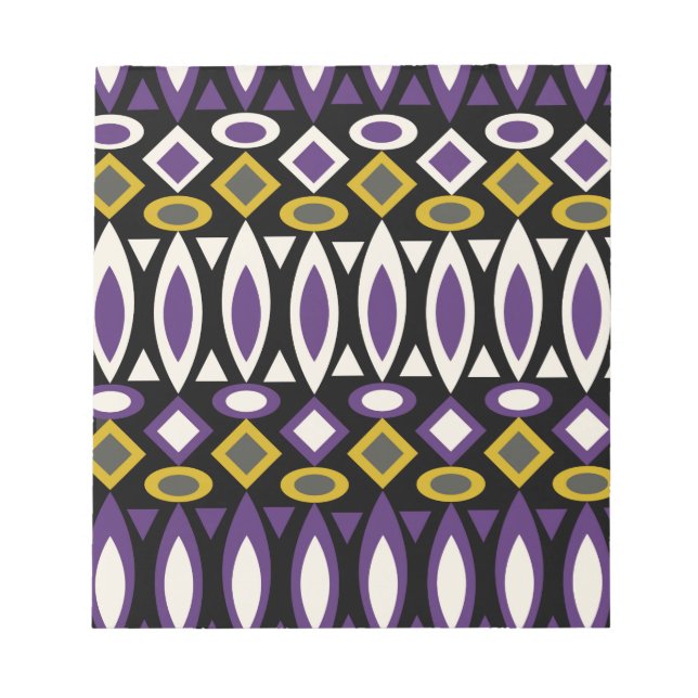 Tribal pattern notepad (Front)