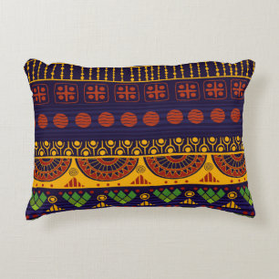Tribal pattern, versatile for various uses. accent pillow