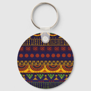 Tribal pattern, versatile for various uses. keychain