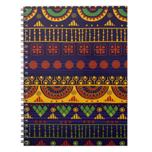 Tribal pattern, versatile for various uses. notebook