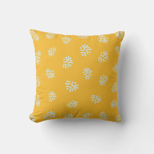 Tribal Pattern Yellow Pillow