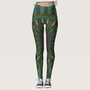 Tribal Pattern Yoga Gym Running Exercise Leggings