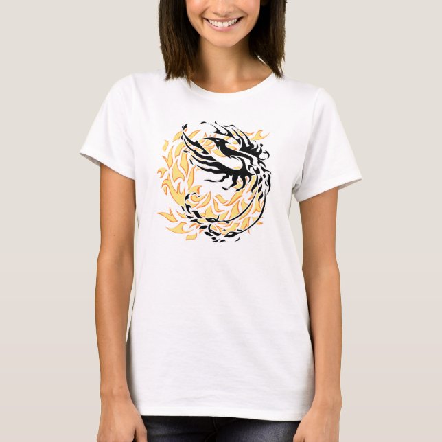 Tribal phoenix T-Shirt (Front)