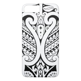 Tribal Polynesian tatoo with Samoan elements Case-Mate iPhone Case