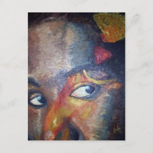 Tribal. Postcard