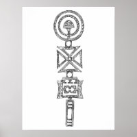 Tribal poster Berber Jewellery