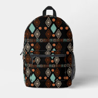 Tribal Printed Backpack