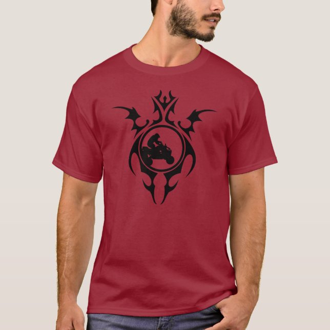 tribal quads T-Shirt (Front)