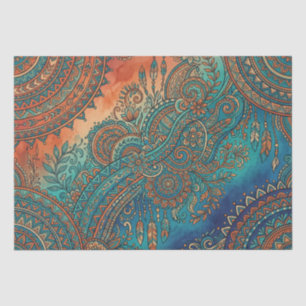 Tribal Rainbow Gradient Tissue Paper