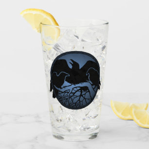 Tribal Raven Glass Native Raven Glass Personalize