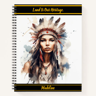Tribal Record Notebook: Artistic Flair Notebook