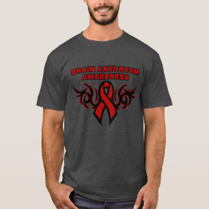 Tribal Ribbon...Brain Aneurysm T-Shirt