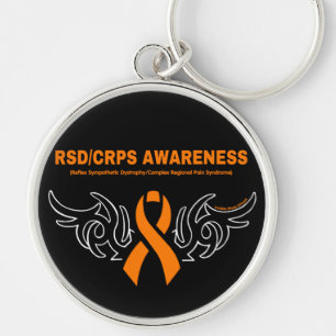 Tribal Ribbon...RSD/CRPS Keychain