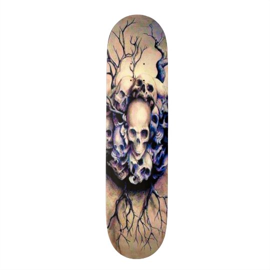 Tribal Roots Skulls Element Custom Pro Board Skateboard