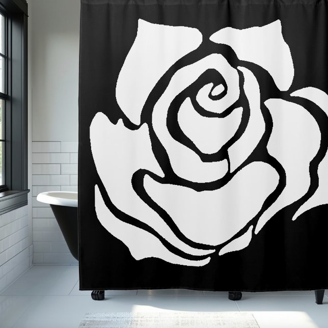 Tribal Rose Black White (Creator Uploaded)