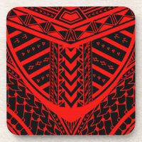 Tribal Samoan tattoo design in symmetry