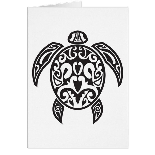 Tribal Sea Turtle (Front)