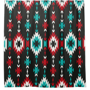 Tribal seamless colorful geometric pattern. Ethnic