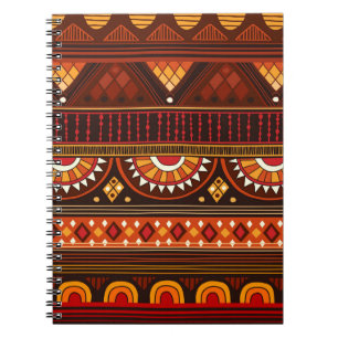 Tribal seamless design for various uses. notebook