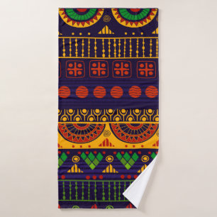 Tribal seamless pattern. bath towel