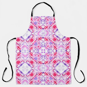 Tribal seamless pattern. Hand-painted grunge water Apron