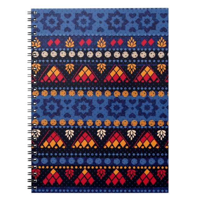 Tribal seamless pattern. notebook (Front)