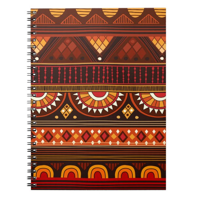 Tribal seamless pattern.  notebook (Front)