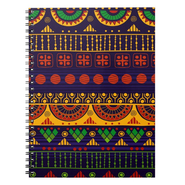 Tribal seamless pattern.  notebook (Front)