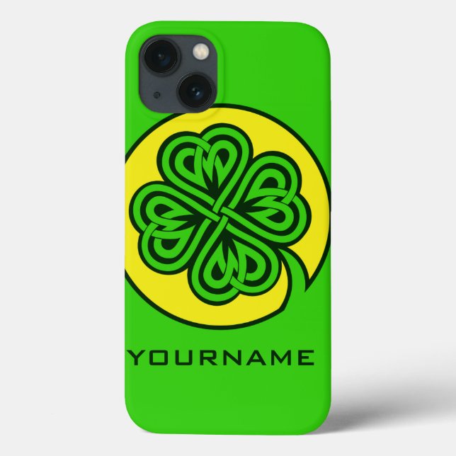 Tribal Shamrock custom cases (Back)
