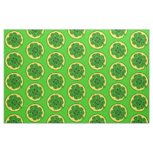 Tribal Shamrock customizable fabric
