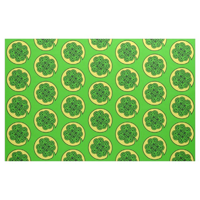 Tribal Shamrock customizable fabric (Fat Quarter)