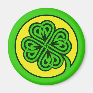 Tribal Shamrock magnets