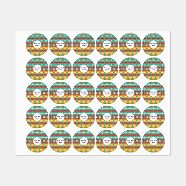 Tribal shapes rows (Sheet)