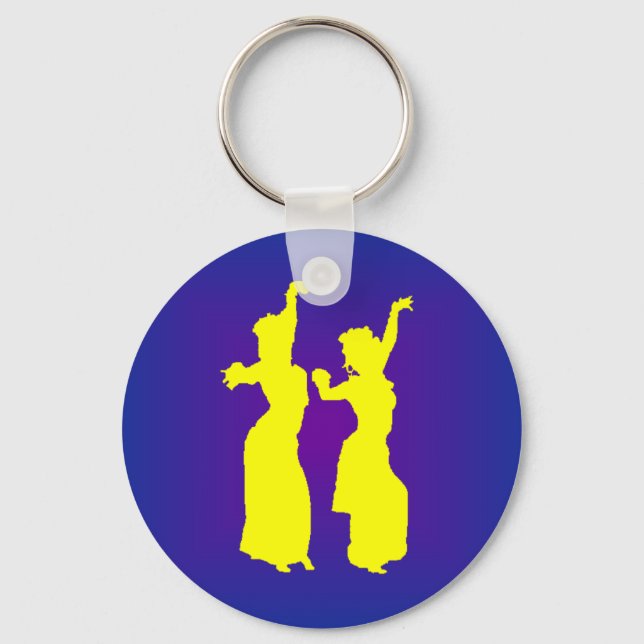 Tribal Sisters Keychain (Front)